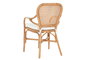 DKD Home Decor Silla de Bambú y Ratán Natural