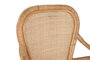 DKD Home Decor Silla de Bambú y Ratán Natural
