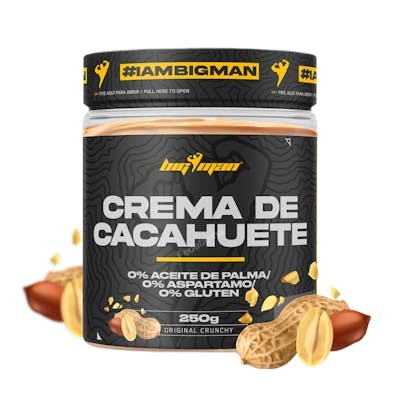 Bigman Crema de Cacahuete Crunch Passion 250 g Bigman Crema de Cacahuete Crunch Passion 250 g