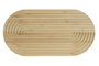 DKD Home Decor Tabla Cortar Basicos Bambu Natural 15 x 1.6 x 29.2 cm
