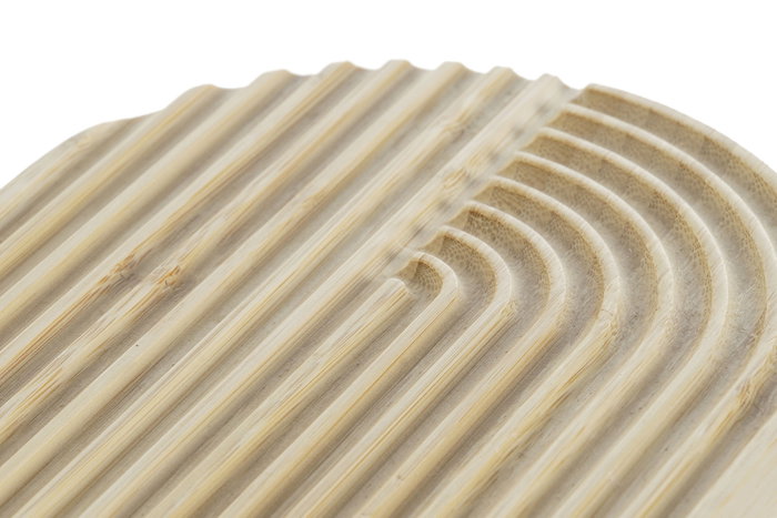 DKD Home Decor Tabla de Cortar de Bambú Natural 29,2x15x1,6 cm