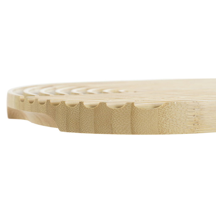 DKD Home Decor Tabla de Cortar de Bambú Natural 29,2x15x1,6 cm