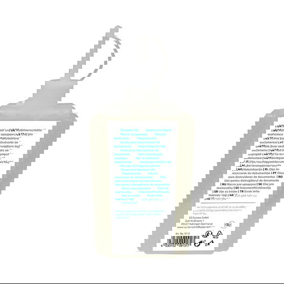 HP 9131 Aceite Lubricante para Destructoras de Papel, 1 Pieza