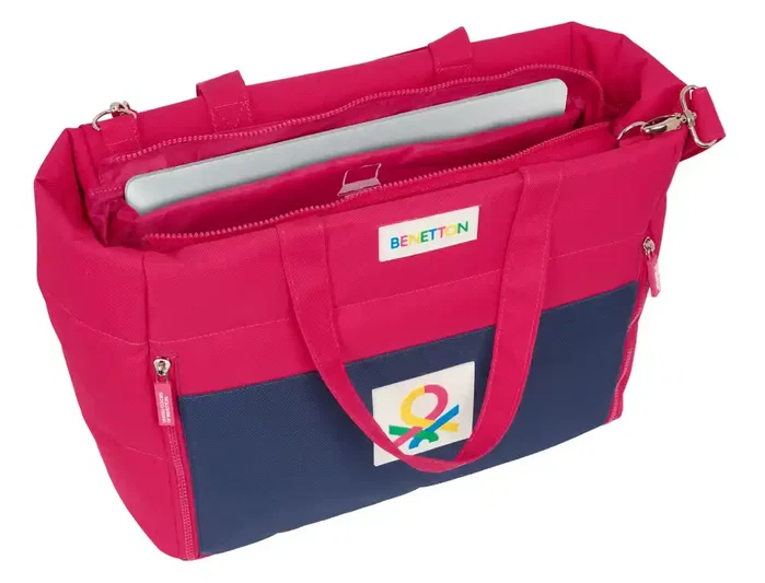 Safta Bolso Benetton Cherry para Portátil 14,1'' Rosa Safta Bolso Benetton Cherry para Portátil 14,1'' Rosa