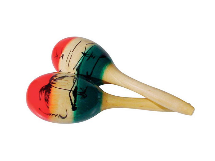Hayman Maracas de Madera Modelo Mexicano Grandes Hayman Maracas de Madera Modelo Mexicano Grandes