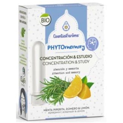 ESENTIAL AROMS PHYTOMEMORY 5ml con 2 sticks inhaladores ESENTIAL AROMS PHYTOMEMORY 5ml con 2 sticks inhaladores
