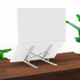 Aisens Soporte de Sobremesa Ajustable para Portátil y Tablet, Plata