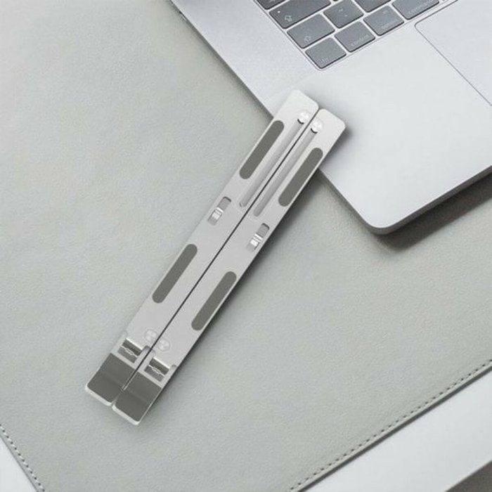 Aisens Soporte de Sobremesa Ajustable para Portátil y Tablet, Plata Aisens Soporte de Sobremesa Ajustable para Portátil y Tablet, Plata