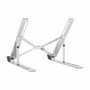 Aisens Soporte de Sobremesa Ajustable para Portátil y Tablet, Plata