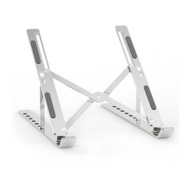 Aisens Soporte de Sobremesa Ajustable para Portátil y Tablet, Plata