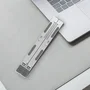 AISENS Soporte de sobremesa ajustable para portátil o tablet, Plata