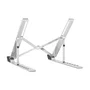 AISENS Soporte de sobremesa ajustable para portátil o tablet, Plata