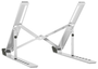 Aisens Soporte de Sobremesa Ajustable para Portátil y Tablet, Plata
