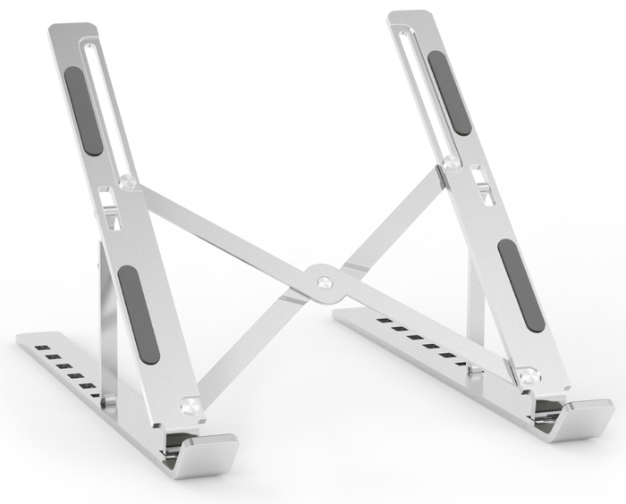 Aisens Soporte de Sobremesa Ajustable para Portátil y Tablet, Plata Aisens Soporte de Sobremesa Ajustable para Portátil y Tablet, Plata