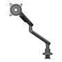 One for All DM7110-0001-001 Soporte Monitor para Escritorio - 32" / 81.3 cm, Negro, Giratorio 360°, Ajuste de Altura e Inclinación, Capacidad 9 kg