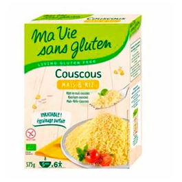 MA VIE SANS GLUTEN Cuscus Maiz Arroz 375 Gr Bio