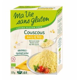MA VIE SANS GLUTEN Cuscus Maiz Arroz 375 Gr Bio