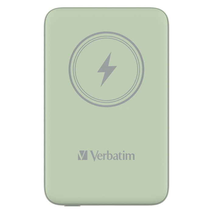 Verbatim Master C7A Wireless Powerbank Charge 'n' Go 10.000mAh Qi PD 3.0 Quick Charge 3.0 Verde Verbatim Master C7A Wireless Powerbank Charge 'n' Go 10.000mAh Qi PD 3.0 Quick Charge 3.0 Verde