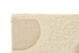 DKD Home Decor Alfombra de Lana 75x175 cm Crudo Antideslizante