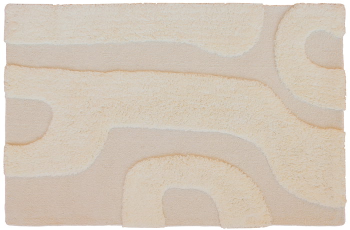 DKD Home Decor Alfombra de Lana 75x175 cm Crudo Antideslizante DKD Home Decor Alfombra de Lana 75x175 cm Crudo Antideslizante