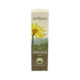 TAULLORGANICS Arnica Ecologica Tubo 75Ml Crema para Recuperaciones Musculares y Molestias Reumáticas