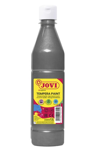 Jovi Témpera Líquida School Metallic Plata 500ml Jovi Témpera Líquida School Metallic Plata 500ml