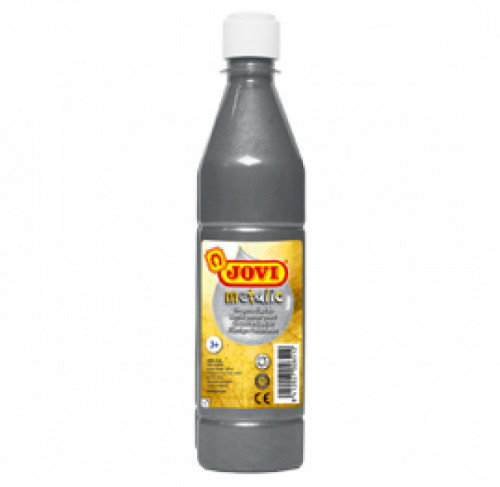 Jovi Témpera Líquida School Metallic Plata 500ml Jovi Témpera Líquida School Metallic Plata 500ml