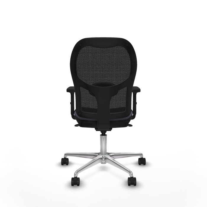 PIQUERAS Y CRESPO Silla de oficina Jorquera Gris oscuro y Negro