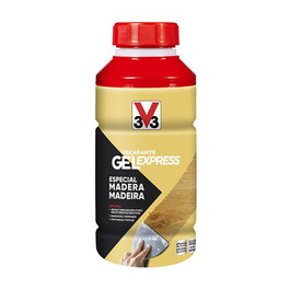 V33 Decapante Gel Express para Madera 1 Litro - Elimina Pinturas, Imprimaciones, Barnices y Protectores, Textura Gel, Aplicación con Brocha o Espátula