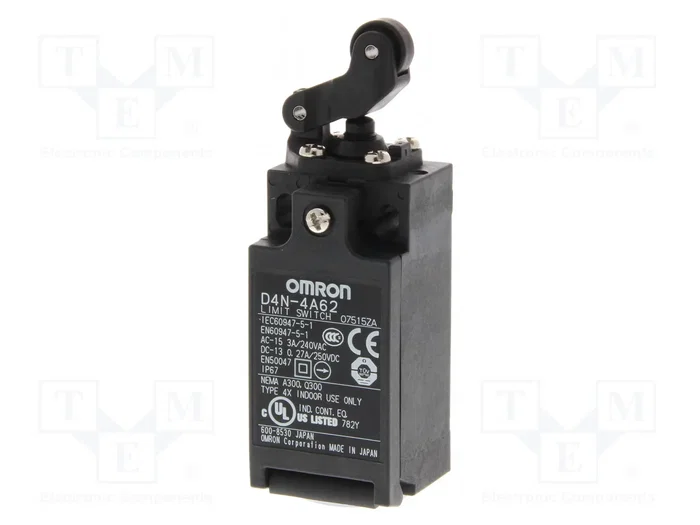 OMRON Interruptor de fin de carrera D4N-4A62 M20 OMRON Interruptor de fin de carrera D4N-4A62 M20