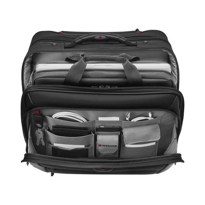 Wenger Potomac Trolley para portátil de hasta 15,4 pulgadas, Negro Wenger Potomac Trolley para portátil de hasta 15,4 pulgadas, Negro