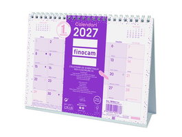 Finocam Calendario de Sobremesa Triangular Chic 2027 Morat