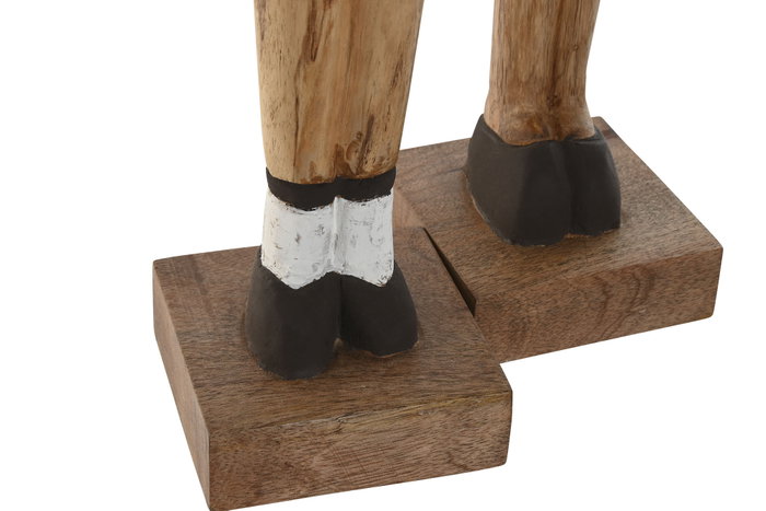 DKD Home Decor Figura de Mango Multicolor Surtido de 2 Unidades