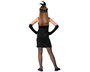 Disfraz de Vestido Charleston Negro para Niña 10-12 Años de Carnaval de Cabaret y Años 20 con Temática Baile y Cine