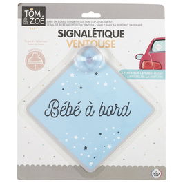 Tom et Zoe Señal Bebé a Bordo Con Ventosa