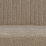 Ixia Sofá Beige de Tejido y Madera 134 x 70 x 74 cm