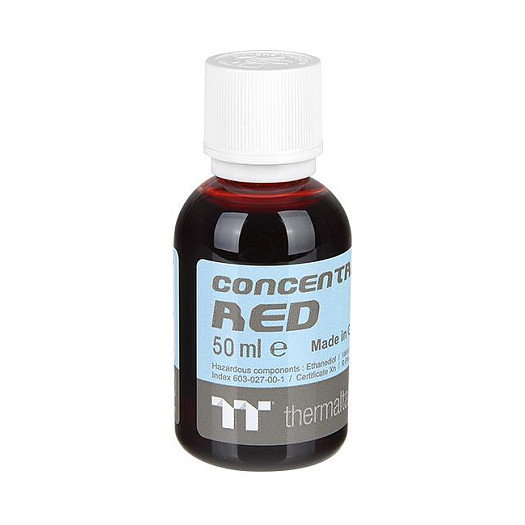 Thermaltake Tt Premium Concentrate Red 4 x 50ml CL-W163-OS00RE-A Thermaltake Tt Premium Concentrate Red 4 x 50ml CL-W163-OS00RE-A