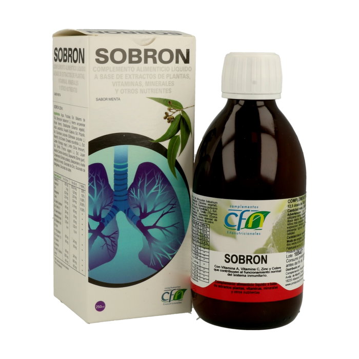 CFN Sobron 250 ml Complemento Alimenticio para Vías Respiratorias CFN Sobron 250 ml Complemento Alimenticio para Vías Respiratorias