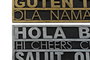 DKD Home Decor Felpudo Dorado Plateado Goma 45 x 75 x 0.5 cm (2 Unidades)