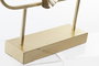 DKD Home Decor Decoración de Metal Moderna Dorado