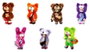 Rebel Bears figuras peluche Blind Box Movable Series 18 cm Surtido (6)
