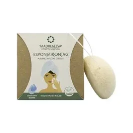 Taller Madreselva Esponja Natural Konjac Limpia en Profundidad para Todo Tipo de Pieles Vegana Biodegradable
