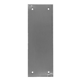 Micel Placa ciega modelo PLP12 de acero inoxidable, 90 x 250 mm