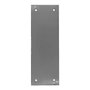 Micel Placa ciega modelo PLP12 de acero inoxidable, 90 x 250 mm
