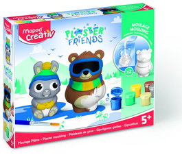 Maped Creative Plaster Friends Yeso Amigos Del Invierno