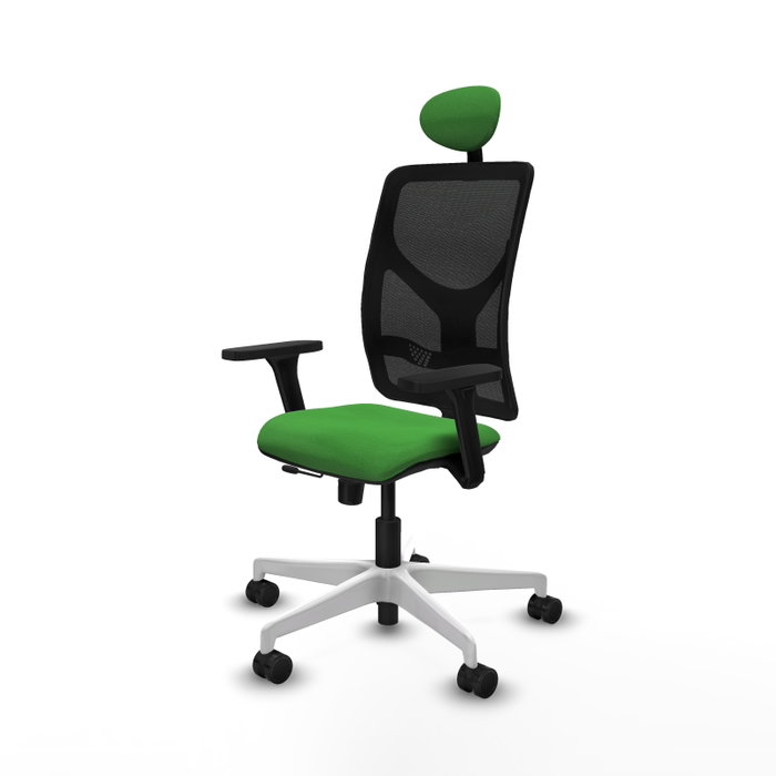 PIQUERAS Y CRESPO Silla de oficina Motilla con mecanismo Sincro/Traslack Verde y Negro PIQUERAS Y CRESPO Silla de oficina Motilla con mecanismo Sincro/Traslack Verde y Negro