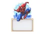 Wondee Lámpara Personalizable de Madera Spiderman - Con Batería, 0,6W, Flujo Luminoso 60 Lm