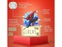 Wondee Lámpara Personalizable de Madera Spiderman - Con Batería, 0,6W, Flujo Luminoso 60 Lm