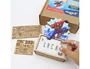 Wondee Lámpara Personalizable de Madera Spiderman - Con Batería, 0,6W, Flujo Luminoso 60 Lm