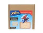 Wondee Lámpara Personalizable de Madera Spiderman - Con Batería, 0,6W, Flujo Luminoso 60 Lm
